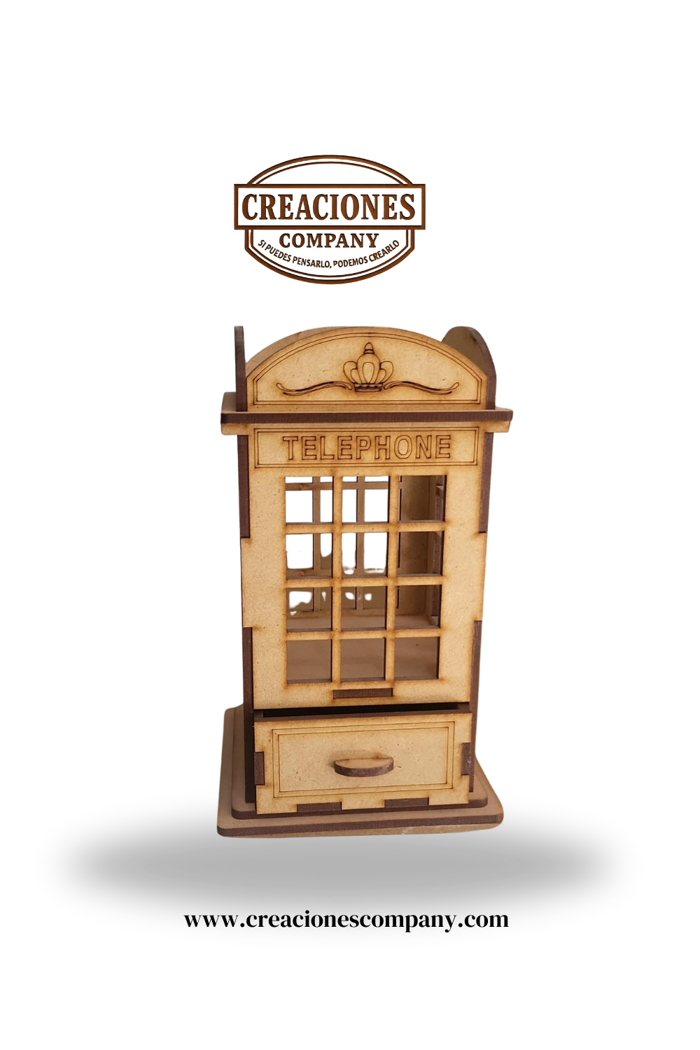CRE-036 Porta pluma cabina telefonica 16x8x8