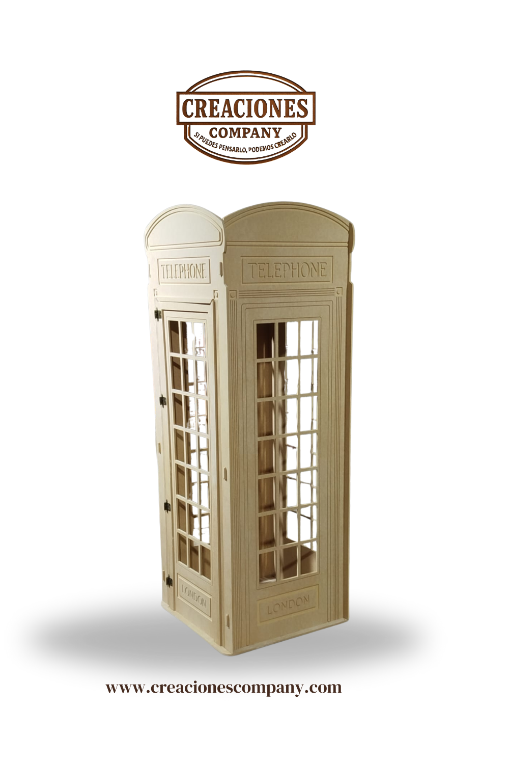 CRE-157 Cabina London chica 63x63x1.91