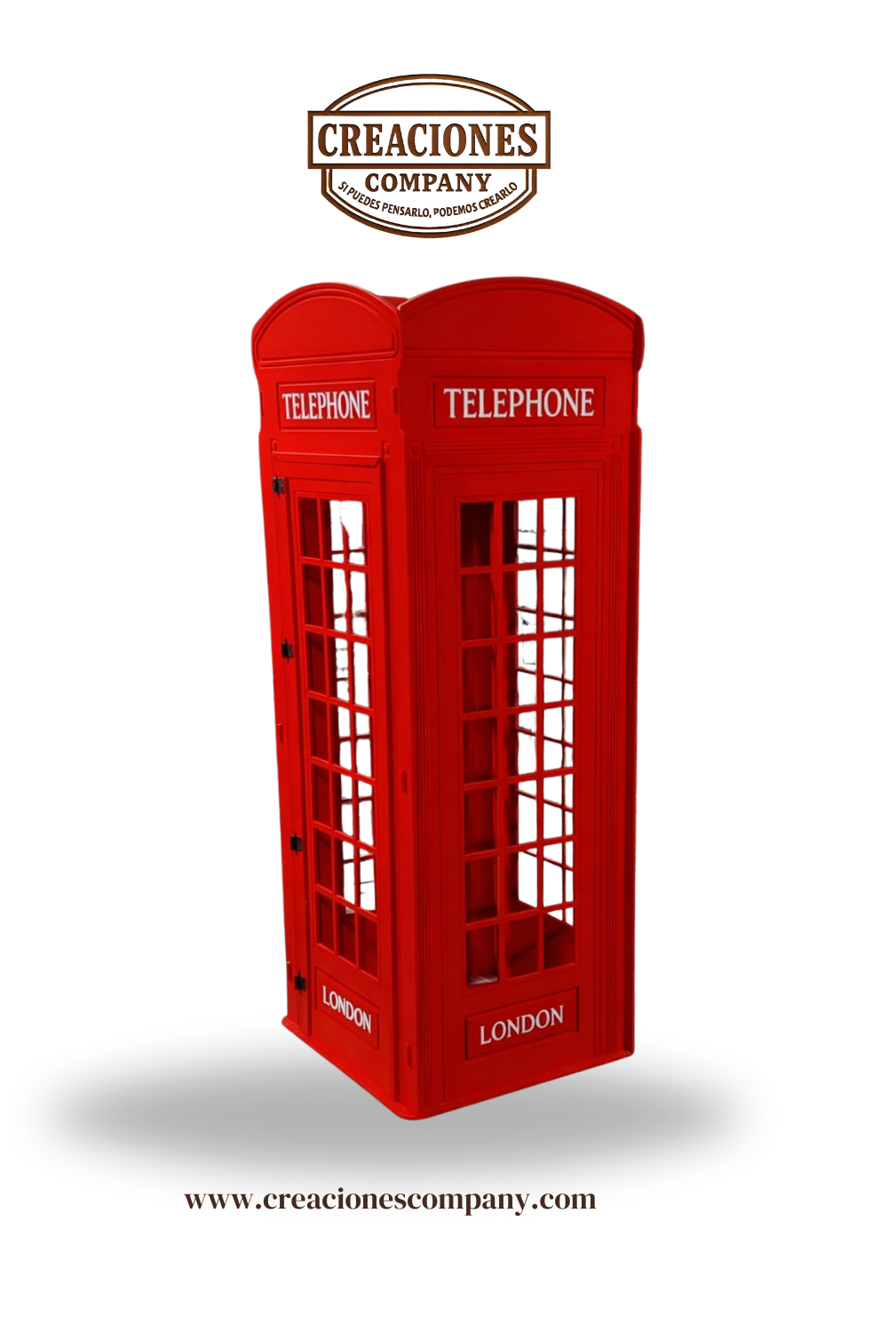 CRE-158 Cabina London chica pintada 63x63x1.91