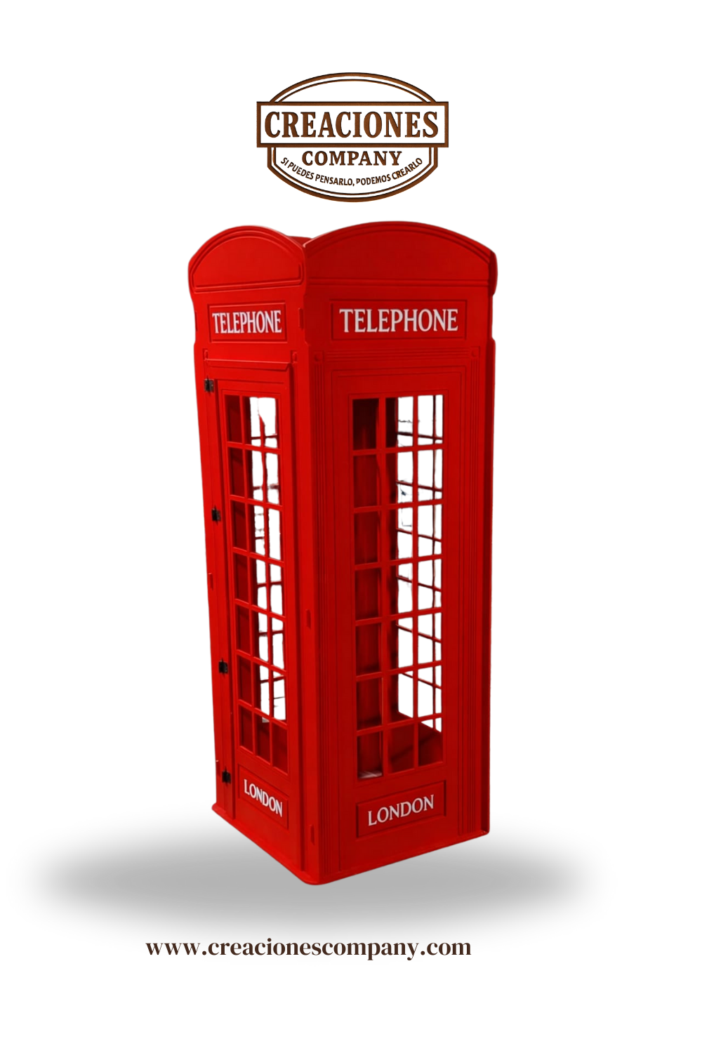 CRE-160 Cabina London pintada 80x80x2.40