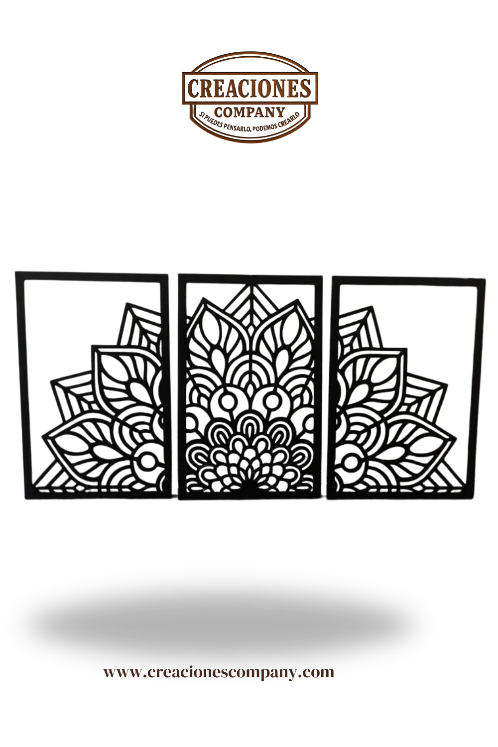 CRE-181 Tríptico mandala 40x70