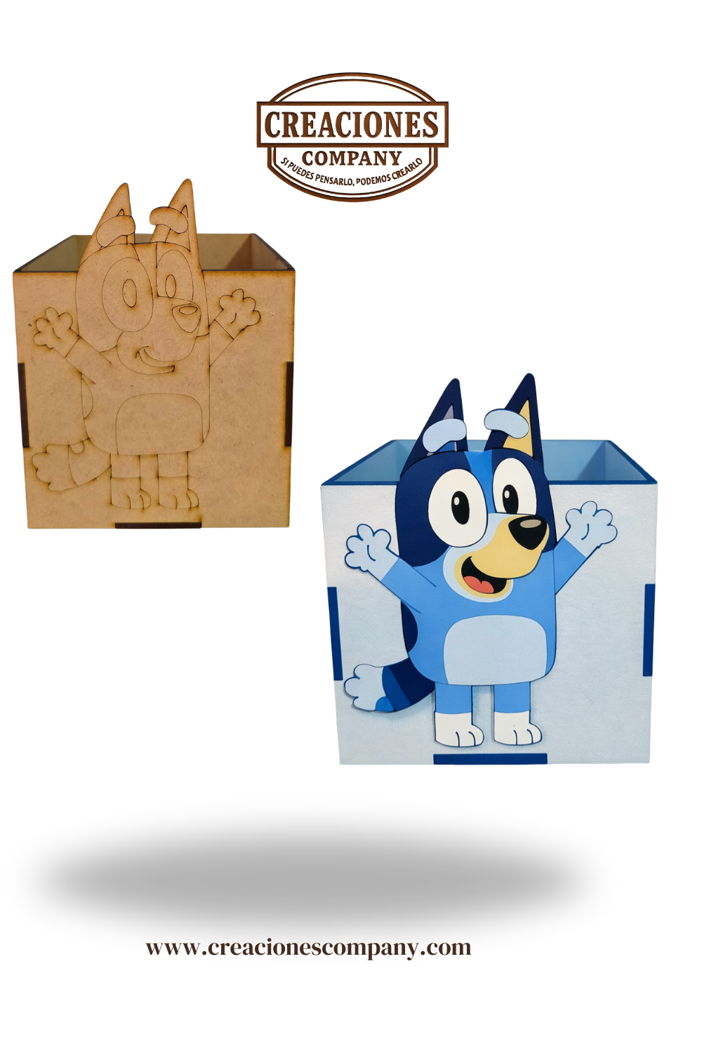 CRE-285 Dulcero Bluey 12x12x12