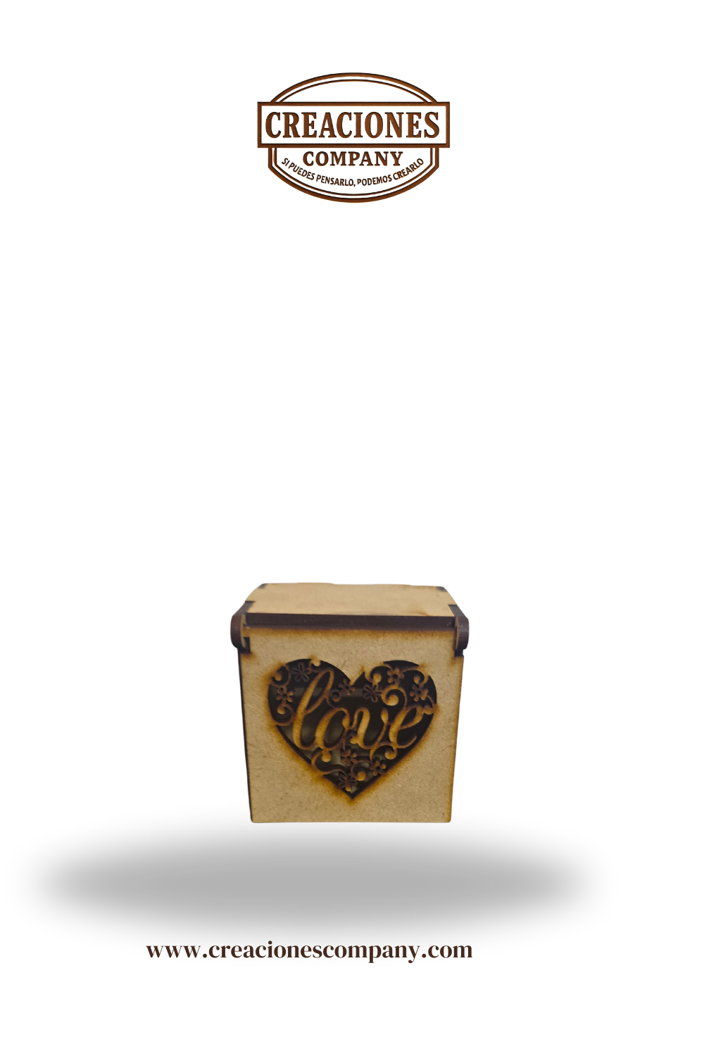CRE-307 Mini caja love 6x6x6
