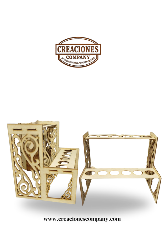 CRE-030 Escalera para conos 35x30x25.5