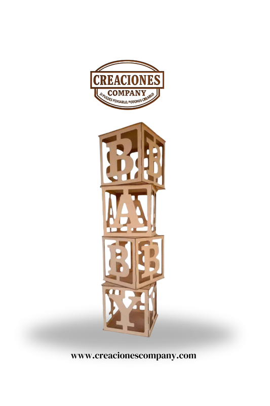 CRE-062 Cubos baby crudo 36x1.46x36