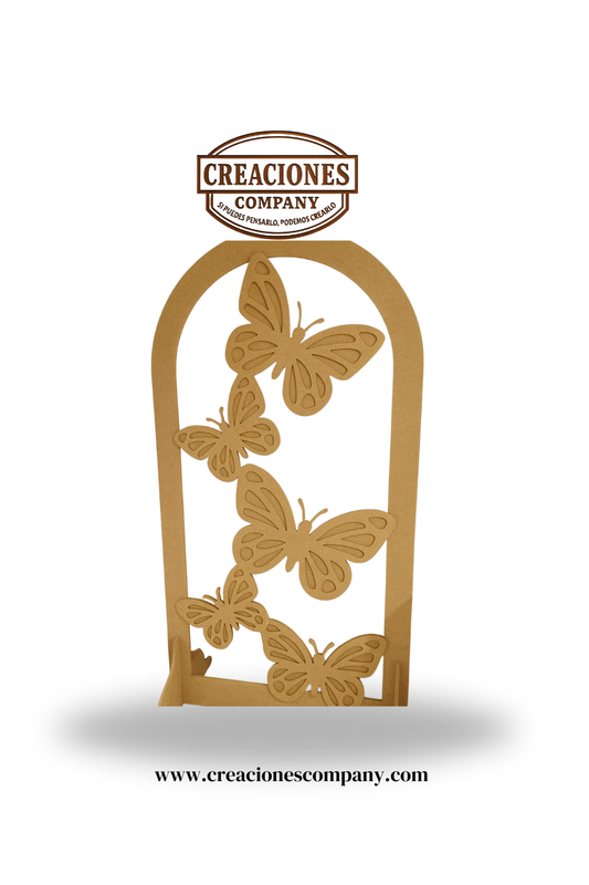 CRE-112 Mampara mariposas  1.00X2.00