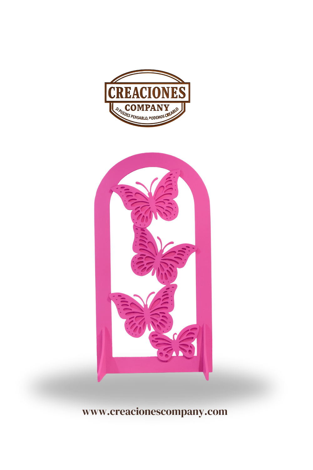 CRE-113 Mampara mariposas pintada 1.00X2.00