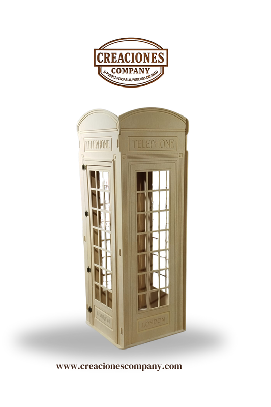 CRE-157 Cabina London chica 63x63x1.91