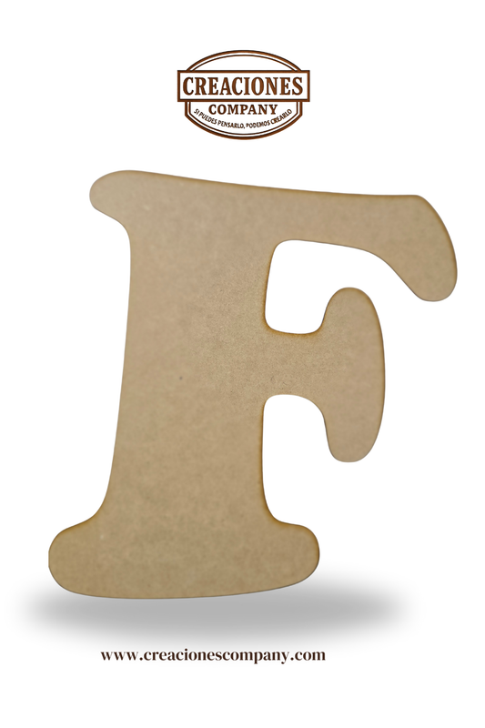 CRE-227 Letra F 30X25