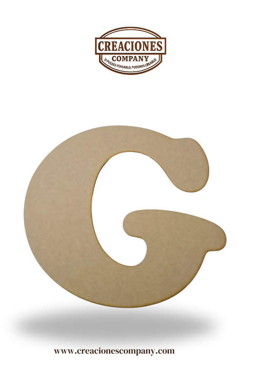 CRE-228 Letra G 30X25