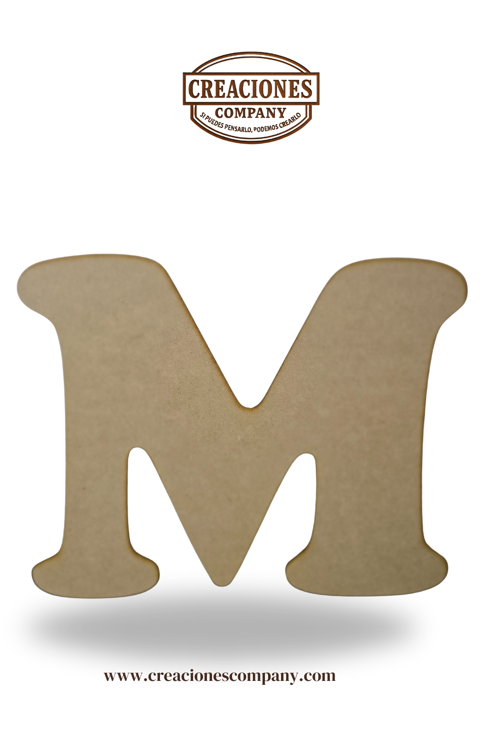 CRE-234 Letra M 30X25