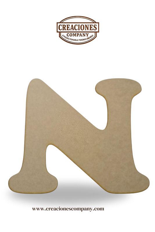 CRE-235 Letra N 30X25