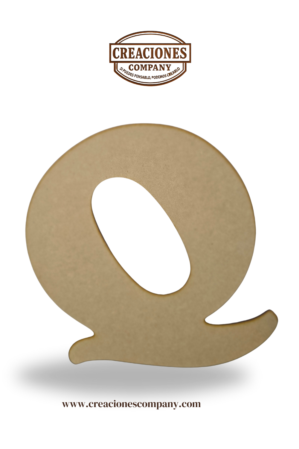 CRE-239 Letra Q 30X25