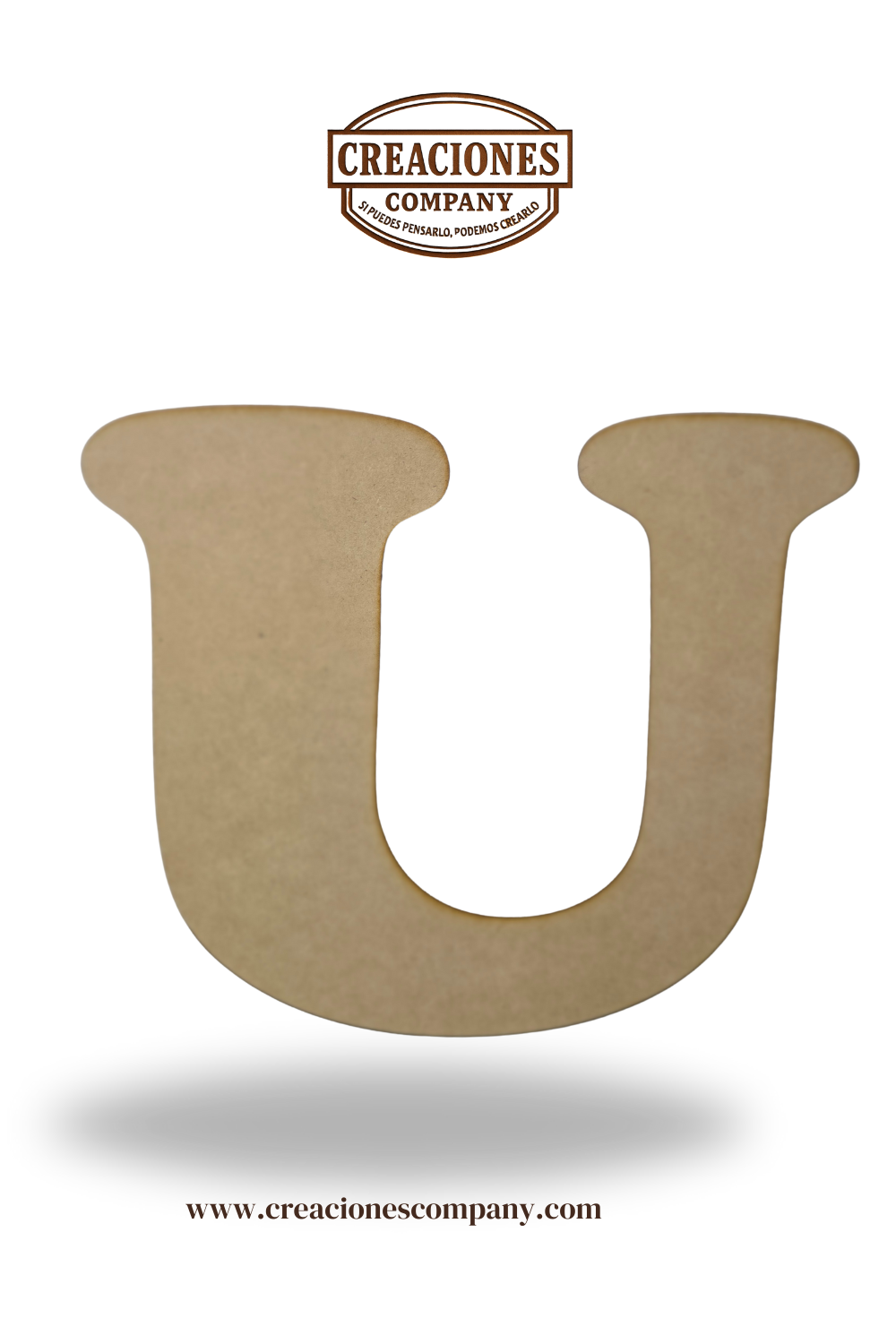 CRE-243 Letra U 30X25