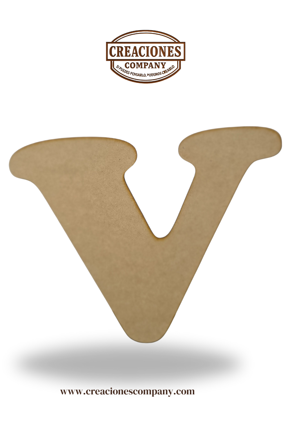 CRE-244 Letra V 30X25