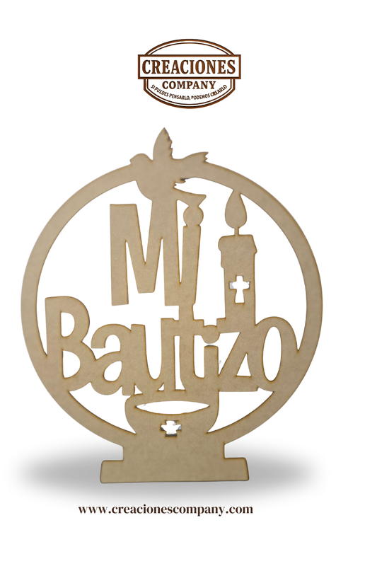 CRE-283 Aro Mi Bautizo 43X50