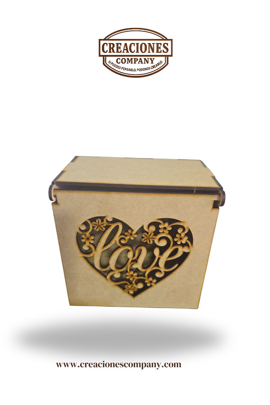 CRE-310 Caja love M 15X9X9