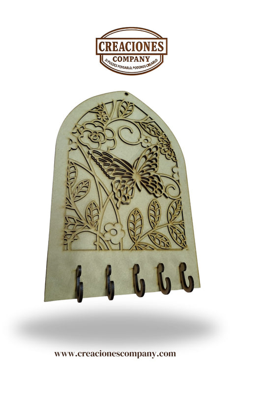 CRE-162 Portallaves Mariposa  30x45
